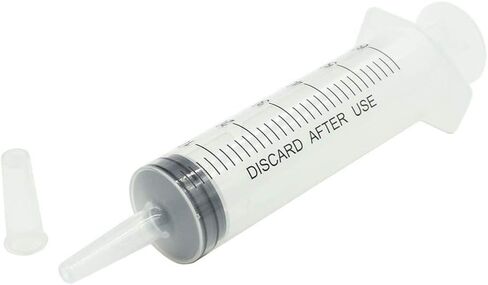 4 قطع من محاقن حقن عينات المختبر من Bisbai مع أنبوب 39.4 بوصة، حقنة بلاستيكية للحديقة للمختبرات العلمية، والري، وإعادة التعبئة in Kuwait