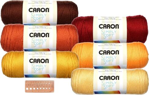 Caron Simply Soft Yarn Assortment (Ocean Tides) in Kuwait