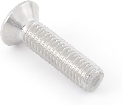 LESHAN 25PCS Extra Long Outlet Machine Screws, M5-0.8 * 20MM 304 Stainless Steel Device Mounting Screws Flat Head Phillips Bolts Fastening Electrical Outlet Screws in Saudi Arabia