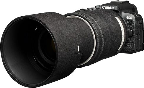 ايزي كفر واقي عدسة من النيوبرين من خشب البلوط متوافق مع كانون RF 70-200 ملم F/4L هو USM (بني مموه)، لون بني مموه، عدسات حماية للعدسات بلون البلوط, بني مموه, عدسات حماية من خشب البلوط in Kuwait