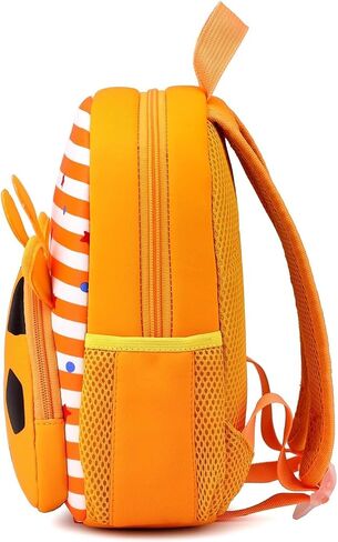 Toddler Backpack Neoprene Zoo Kids Casual Backpack Water Resistance Kindergarten Preschool Bags for Little Boys Girls (Elephant Blue) in Saudi Arabia