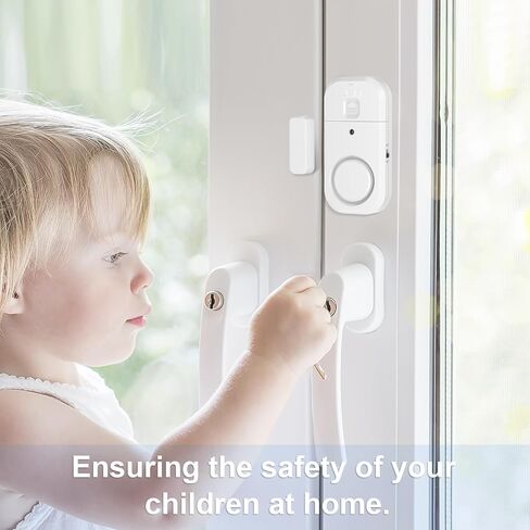 Door Window Alarm Sensors - Door Alarms for Kids Safety, Door Alarms for Home Security, for Home, Office, Store, Garage, Dorm Room, Apartment, RV, 8 Pack in Saudi Arabia