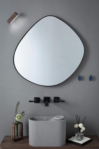 SITGES Bathroom Wall Faucet, Heavy Duty, Brass Constructed Wall Mount Faucet with Metal Lever Handles, Rough in Valve Included (Matte Black) in Saudi Arabia