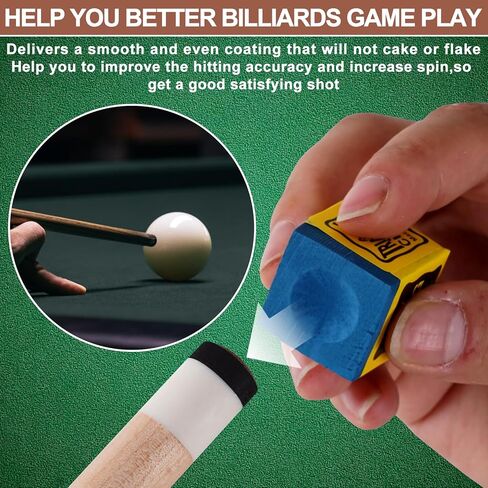 ملحقات طاولة حمام السباحة الفاخرة من JIAWANSHUN، مجموعة 16 كرة مع عصاين لحمام السباحة، وإكسسوارات البلياردو مع حامل كرة مثلث وماس، مجموعة فرشاة طاولة حمام السباحة in Kuwait