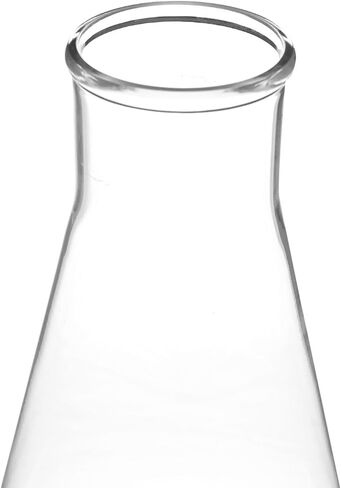 Erlenmeyer Flask, 2000mL - Wide Neck - ASTM, Dual Graduated Scale - Borosilicate Glass - Wide Neck Flasks, Conical Flasks, Glass Flasks - Eisco Labs in Saudi Arabia