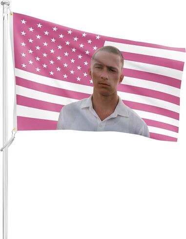 Generic DREW Flag 3×5FT 100D Pink Decorative Tapestry Polyester Drew Starkey Tapestry With 2 Brass grommets Art Deco For Family Room Bedroom in Saudi Arabia