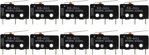 10 قطعة ملحقات طابعة ثلاثية الأبعاد بمفتاح حد صغير لمفاتيح ENDSTOP RAMPS 1.4 SS‑5GL الصغيرة in Saudi Arabia