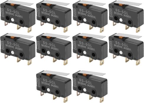 10 قطعة ملحقات طابعة ثلاثية الأبعاد بمفتاح حد صغير لمفاتيح ENDSTOP RAMPS 1.4 SS‑5GL الصغيرة in Saudi Arabia