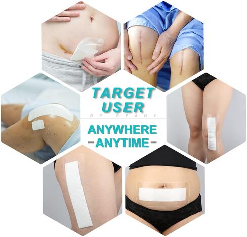 100Pcs Waterproof Shower Protector Bandage 4"x4" for Chest Chemo Dialysis Catheter Shower Cover Hemodialysis Port Surgery Incisions Bath Guard Patch Transparent Film Clear Adhesive Wounds Dressing in Saudi Arabia