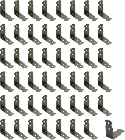 دعامات زوايا زخرفية مقاس 1.6 بوصة × 1.6 بوصة أثاث برونزي عتيق حافة زاوية صندوق واقي غطاء زاوية -48 قطعة in Kuwait