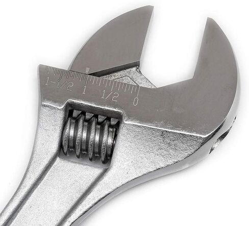 مفتاح ربط مدبب قابل للتعديل مقاس 15 بوصة من كريسنت - محاصر - AC215BK in Saudi Arabia