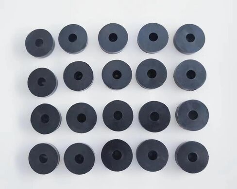 1 5/8" OD x 1/2" ID x 3/8" Thickness Rubber Spacer Flat Rubber Bushings Neoprene Rubber Washers for Screws Bolts Faucet Household Appliances (20) in Saudi Arabia