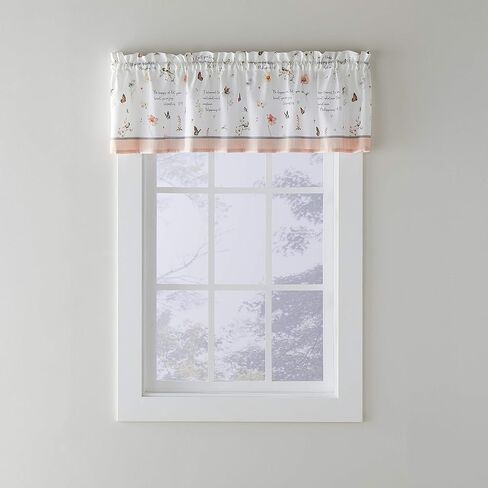 SKL Home by Saturday Knight Ltd. U7340700R13V09 Country Weekend 13 inch Valance, 13" Length, Blush in Kuwait