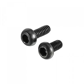 uxcell M2x4mm M2x5mm 10.9 Alloy Steel Button Head Hex Socket Cap Screw Bolt, Total 200pcs