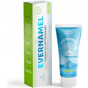 Evernamel Natural Remineralizing Toothpaste, Stannous Fluoride Intensive Enamel Toothpaste, 4.3 oz, Fresh Spearmint, Sensitive Toothpaste for Adults & Teens, Neutral pH by Everest