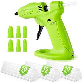 Cordless Hot Glue Gun Kit for Makita 18V/20V Battery(Battery Not Included) - 100W Full Size Hot Glue Gun with 20Pcs 0.43'' Glue Sticks - Battery Operated Glue Gun for Crafts, Arts & DIY, Home Repairs