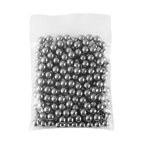 Hilitand 200pcs G10 Bearing Ball 6.35mm 1/4 inch Diameter Precision Industrial Gcr15 Steel Bearing Balls