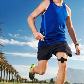 Insulin Pump Holder, Breathable Diabetic Running Belt Holder Adjustable Insulin Pump Pouch Accessories, Slim & Stretchy Thigh Belt Insulin Pump Holder, Insulin Pump Thigh Belt