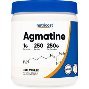 Nutricost Pure Agmatine Sulfate Powder - 250 Grams