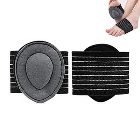 1 Pair Adjustable Plantar Fasciitis Arch Support Inserts, Plantar Fasciitis Brace, Foot Arch Support for Flat Feet, Foot Pain Relief for Women and Men