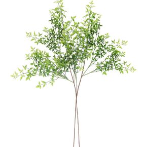 HOHOTIME 2PCS 43.3 "نباتات صناعية داخلية، فروع خضراء صناعية للمزهرية، سيقان خضراء صناعية، فروع صناعية، نباتات غصين وهمية لديكور المنزل ومتجر المكاتب، التخليص in Kuwait