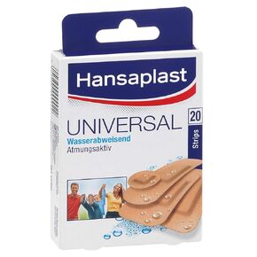 Hansaplast Universal Strips wasserabweisend 20 pcs