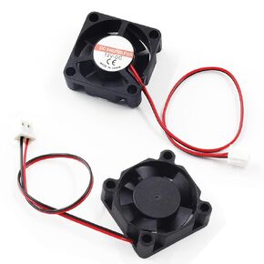 5 PCS Micro DC Fan PC Cooling Fan 3D Printer Fan Mini Computer Fan Silent Fan 30 * 30 * 10MM for DVR and Other Small Appliances Series Repair Replacement(12V)