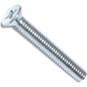 014973288280 Phillips Flat Machine Screws, 8-32 x 1-1/4, Piece-100