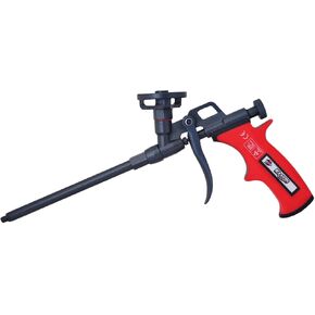 Kraken Bond PRO Spray Foam Gun - 24" (2 ft) - 1 Pack - Non-Stick Teflon Coated Basket, Long Nozzle, 360° Swivel Tip, Aluminum Body - Perfect for Homeowners and Professionals