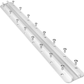 𝟐𝟎𝟐𝟒 𝐔𝐩𝐠𝐫𝐚𝐝𝐞 GTTL175 Kayak Track Rail with Screws Kit ,Aluminum kayak track mount, for GearTrac Top Loading Accessory ,fit Hole pattern 1-5/16" Wd X 1-3/4" Lg,1/2" wide track hardware(16")