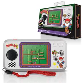 My Arcade Data East Pocket Player: Portable Gaming System with 308 Preloaded Retro Games, 2.75" Color Screen, Speakers (DGUNL-4127),Purple
