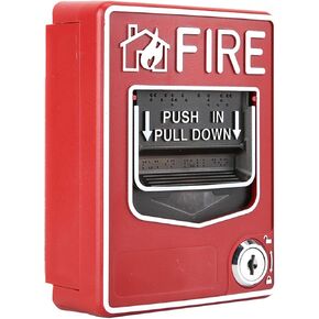 9-28VDC Manual Multiple Wire System ty Fire Pull Station Alarm Button Call Point tyAlarm,fire pull station,fire