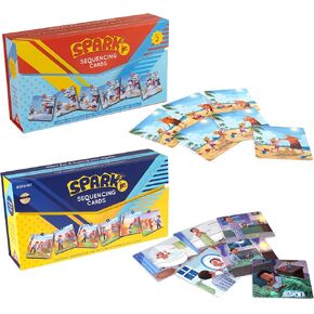 Sequencing Cards, Picture Cards, Storytelling Cards, Speech Therapy Materials, Home School Supplies, ESL, ELL, Social Skills, Combo Set