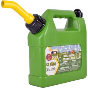 John Deere Bubble-N-Go Mower – Toy Lawn Mower with Bubble Solution | Green Automatic Bubble Machine | No Batteries Required – Sunny Days Entertainment,Green/Yellow