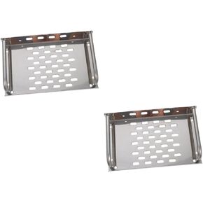 HOMSFOU 2 Sets Single Shelf Hanging Floating Shelves Bathroom Wall Pallet Wall Shelves Wall Hanging Shelves Wall