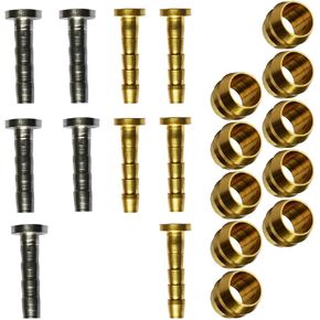 Bike Hydraulic Connecting Insert Disc Brake Hose Olive Set Bicycle 5 x BH59 + 5 x BH90 for Mountain Bike Road Bike MTB Set of 10
