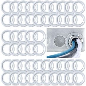 100 Pcs Rigid Reducing Washer Trade Size 3/4'' x 1/2'' Zinc Plated Steel Reducing Washer Ensures Secure, Connection Reduce Oversized Openings of Metal Outlet Box