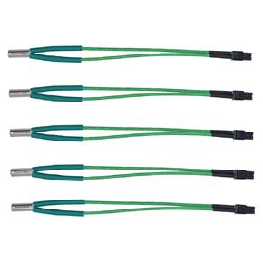 Heater Cartridge, 5Pcs Heater Cartridge Fast Heating 350? 6 X 15mm Head Cartridge Heater for V2.4 V0.1 3D Printer 24V, 3D Printer Accessories (65W)