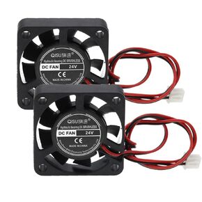 2-Pack 4010 Fan DC 24V Cooling Blower Fan 40mm x 40mm x 10mm Extruder 40mm Fan with XH2.54-2P 30cm Wire for Ender 3 / Ender 3 Pro 3D Printer