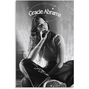 SAVOMA Gracie Abrams Good Riddance 3 Canvas Poster Wall Decorative Art Painting Living Room Bedroom Decoration Gift Unframe-style12x18inch(30x45cm)