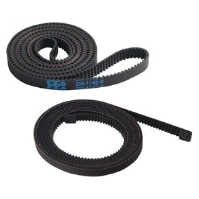 FYSETC Bambulab 3D Printer Accessories - X1 P1P P1S X Z or Y Z Axis Belt Replacement Kit - 2GT 6mm Synchronous Rubber Belt: Non-Slip Open and Closed Loop Timing Belt Geared Cogged Mechanical Part