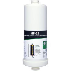 Brondell HF-25 Carbon Block Water Filter Replacement for Pearl Countertop Filtration System