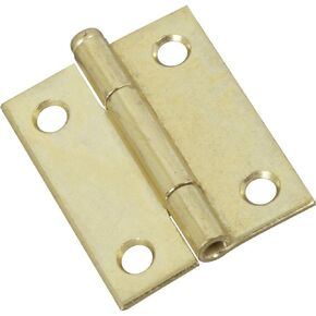 National Hardware N141-879 V508 Removable Pin Hinges in Brass, 2 pack,2 Inch