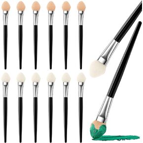 Zopeal 48 Pcs Sponge Applicators Detailed Ink Paints Blending Brushes Painting Small Brushes Hand Tools for Pastel Artist Painting Pastels, DIY Scrapbooking Cards Making