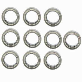 10Pcs Groove Ball Bearings 6705ZZ Iron Cover Ball Bearing Ball Bearing Steel Z1 Double Rubber Sealed Miniature Deep Ball Bearing(25mm x 32mm x 4mm)