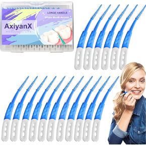 168PCS Dental Picks for Teeth Cleaning,Disposable Interdental Brushes Between Teeth,Dental Brush Picks for Teeth Health and Cleaning,Dental Floss Picks,Braces Flossers