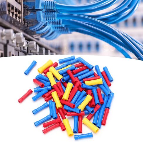 Heat Shrink Butt Connectors, Wire Crimp Terminals 100Pcs for Truck for Boat for Stereo in Saudi Arabia
