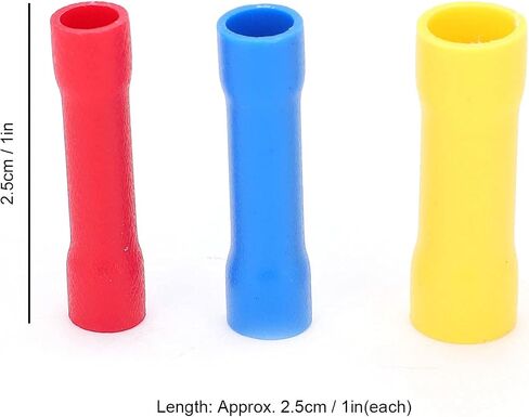 Heat Shrink Butt Connectors, Wire Crimp Terminals 100Pcs for Truck for Boat for Stereo in Saudi Arabia