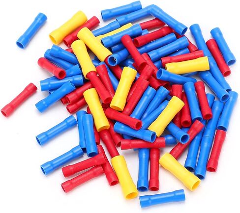 Heat Shrink Butt Connectors, Wire Crimp Terminals 100Pcs for Truck for Boat for Stereo in Saudi Arabia