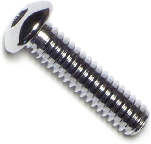 014973133061 براغي غطاء مقبس رأس الزر، 1/4-20 × 1، قطعة-10 in Saudi Arabia